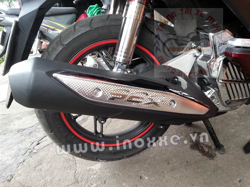 Đồ chơi trang trí PCX 2014 - Mũi tên pô mạ crom